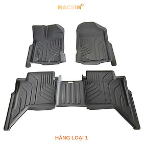 Thảm lót sàn 1 lớp sd3 Ford Ranger 2022+ Nhãn hiệu Macsim  (Giảm giá nhưng chất lượng không giảm) 