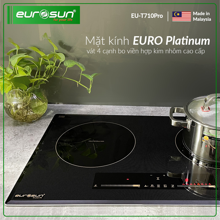 Bếp từ đôi Eurosun EU-T710Pro(S) - Hàng Chính Hãng