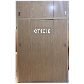Tủ quần áo nhựa cánh lùa 2 tầng 4 cánh ĐV Tundo 160 x 245 x 47 cm nhiều màu lựa chọn