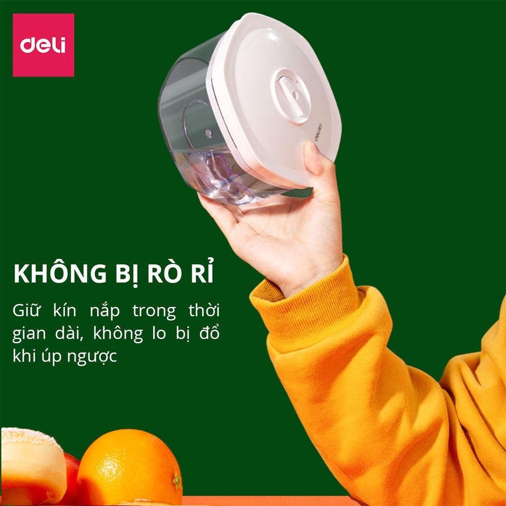 Hộp Hút Chân Không Kín Khí Bảo Quản Thực Phẩm Deli Nhựa Nguyên Sinh SAN Trong Suốt, Không Rò Rỉ, Giữ Thực Phẩm Luôn Tươi An Toàn - 14894 14895 14896