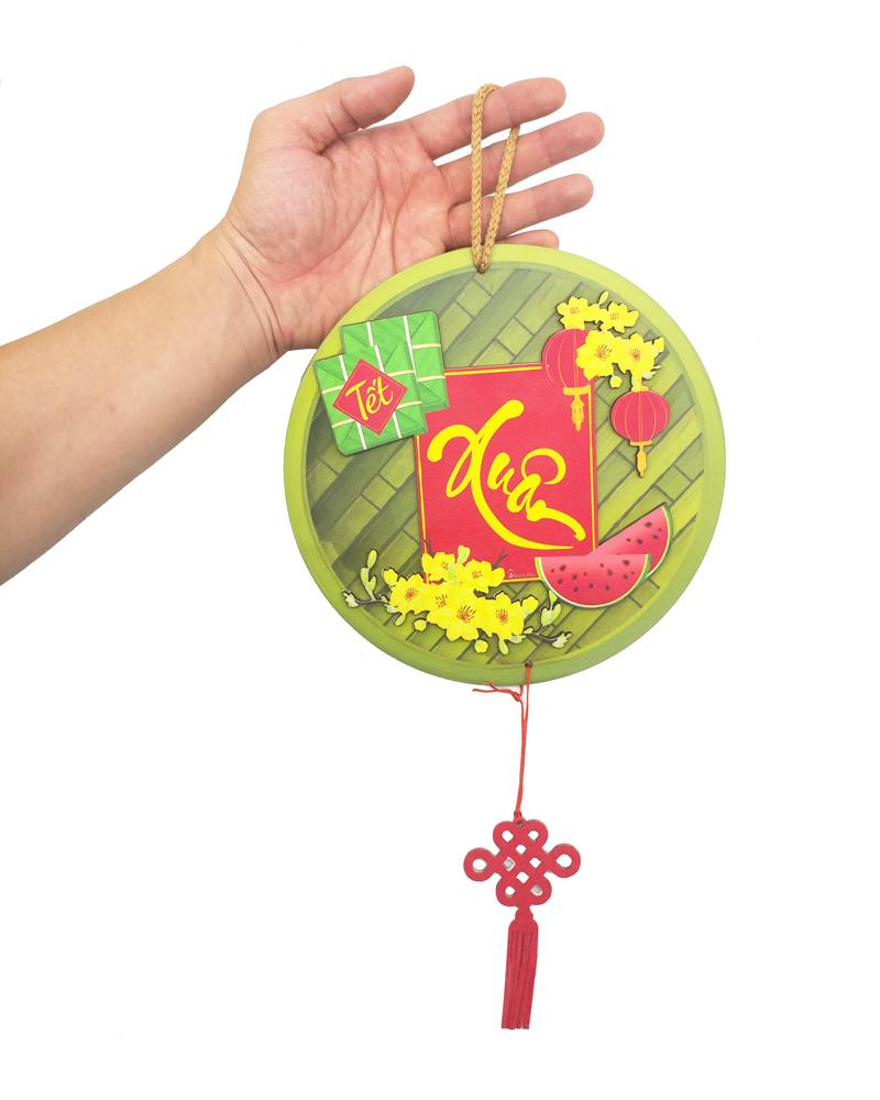 Bảng Gỗ Treo Tường Trang Trí Tết - Bách Mộc T28 - Xuân