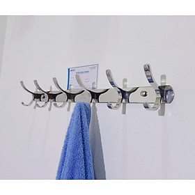 Móc Áo Kibath Đúc 6 Chấu Inox 304,KB-417