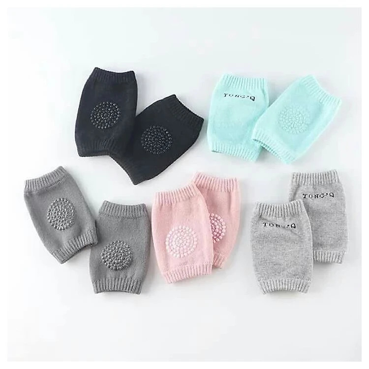 Combo 2 Bộ Đệm Lót Đầu Gối Cho Bé Tập Bò - Hàng chính hãng (giao màu ngẫu nhiên)