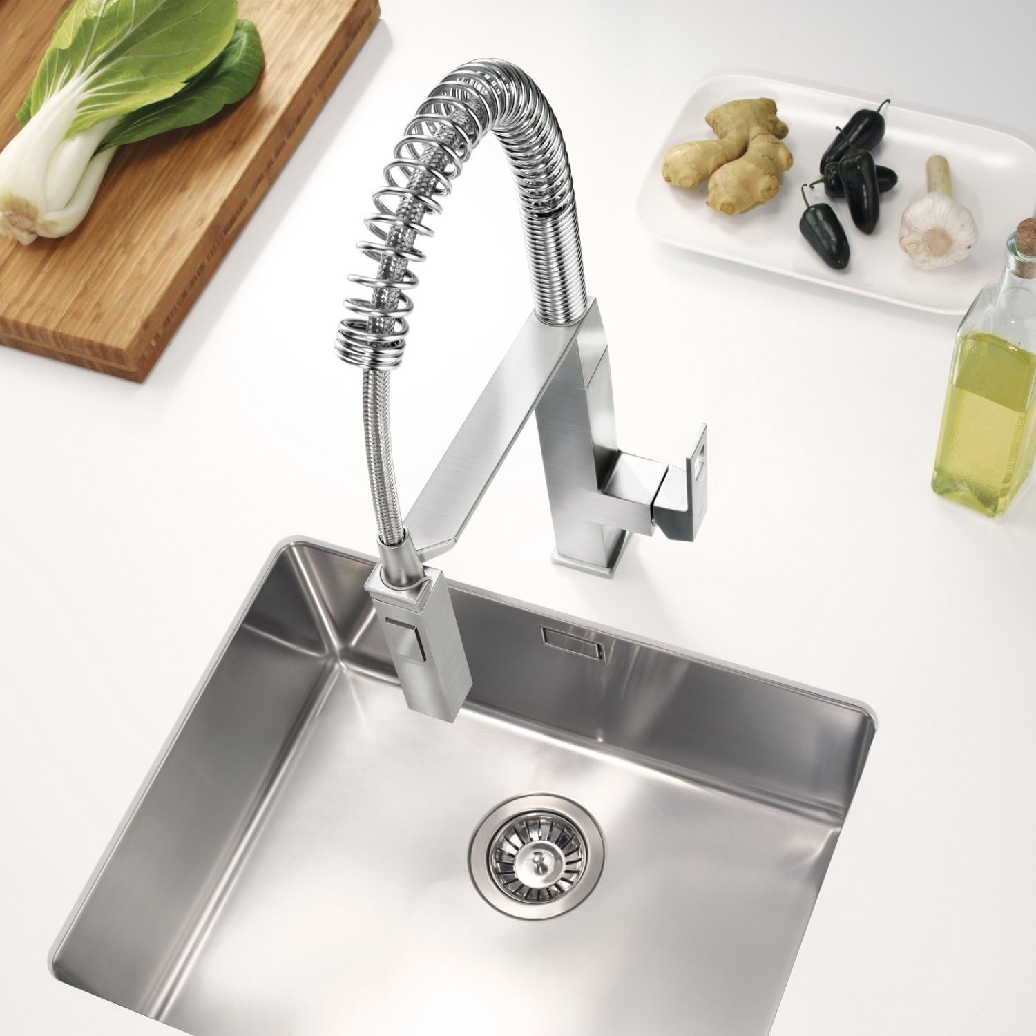 Vòi rửa bát Grohe Einhand-Spültischbatterie, DN 15, 1 Stück, 31395DC0 Made in Germany hàng chính hãng