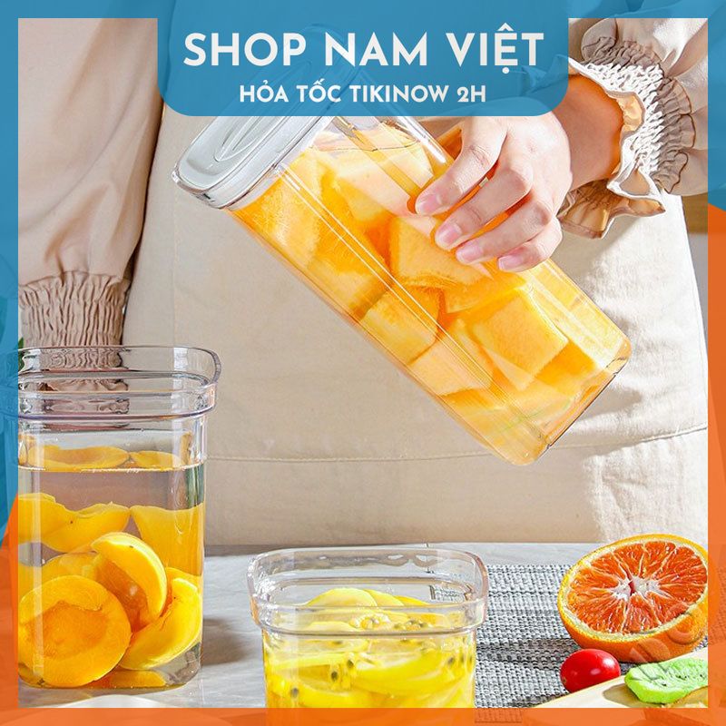 Hộp đựng đồ khô, bảo quản thực phẩm nắp vặn chân không nhiều kích cỡ
