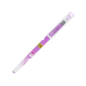 Bút Gel Super Wings 0.5 mm - Deli CG12-TI - Mực Tím