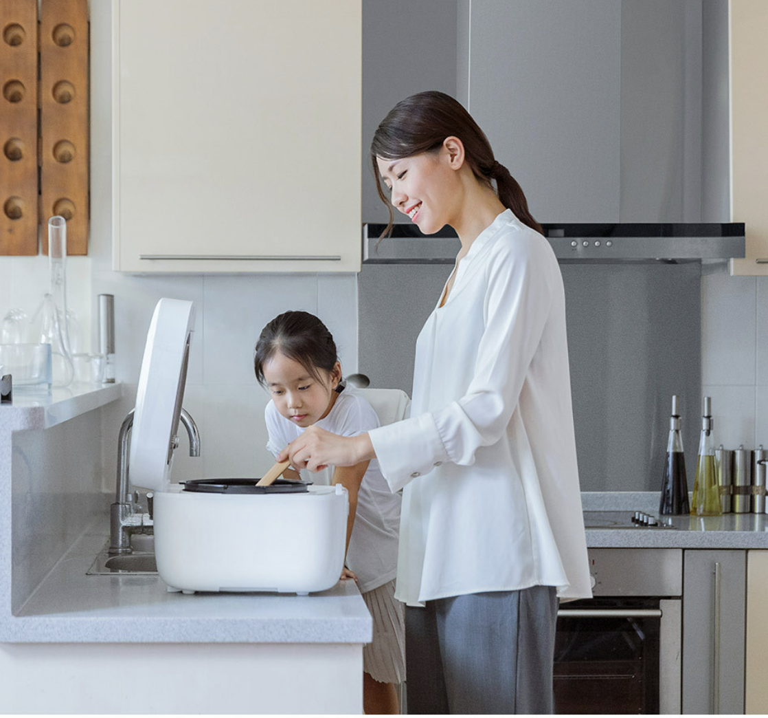 Nồi Cơm Điện Thông Minh Xiaomi Gen 3 4L Công Nghệ Vi Áp Suất Gồm 15 Chế Độ Nấu Kết Nối App Công Suất 1100W - Hàng Nhập Khẩu