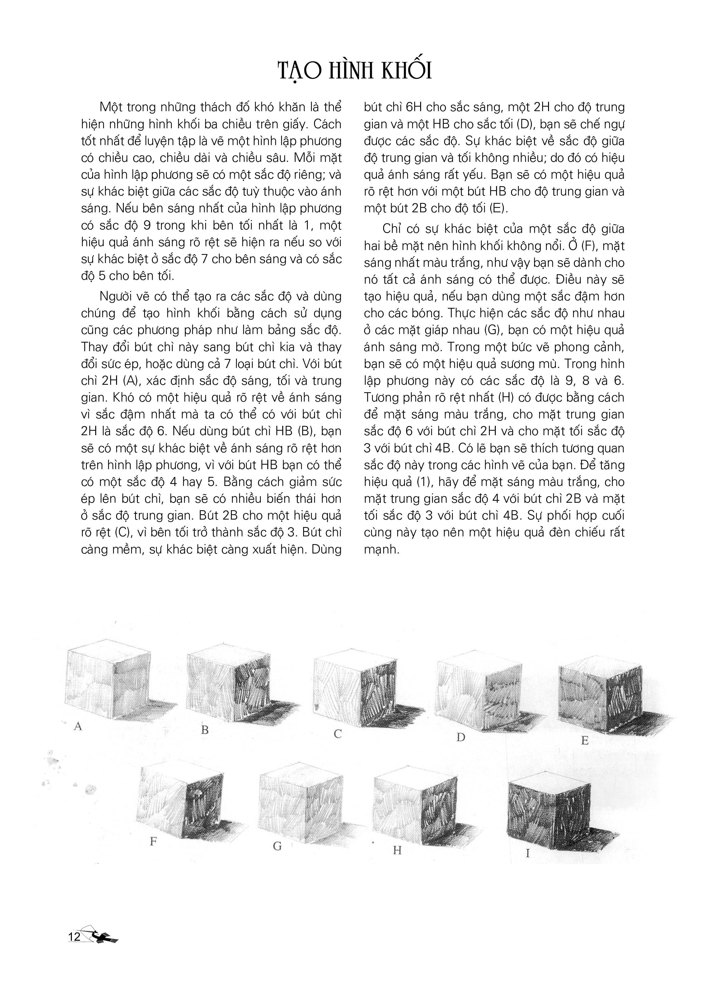 Bí Quyết Vẽ Bút Chì - Vanlangbooks