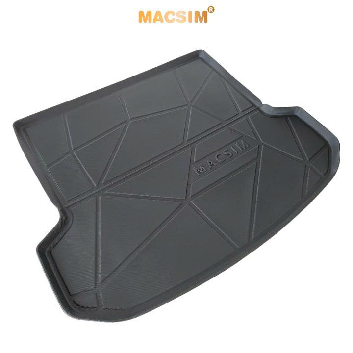 Thảm lót cốp qd xe ô tô Kia Sorento 2021-2024-đến nay nhãn hiệu Macsim chất liệu TPV cao cấp màu đen