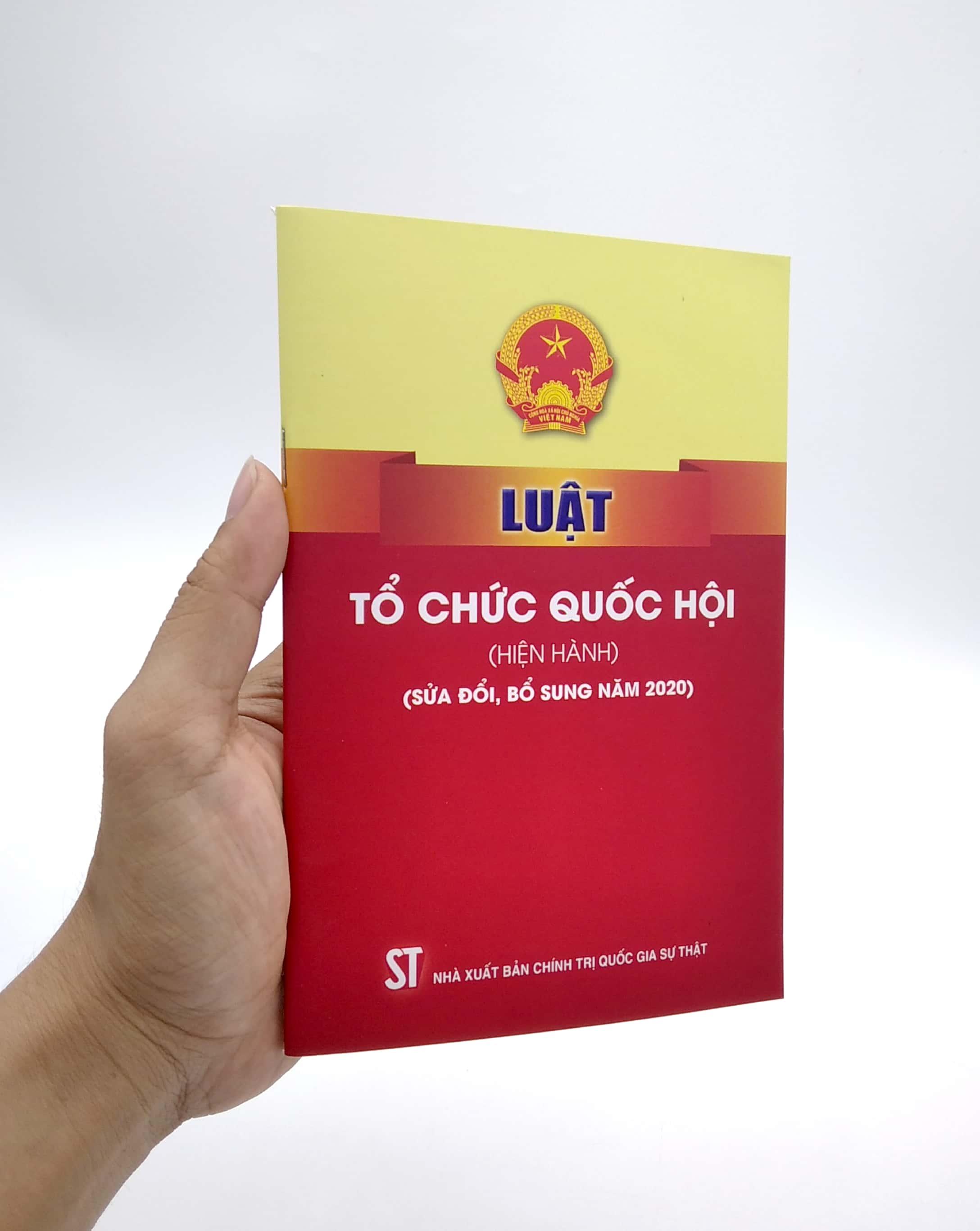 Luật Tổ Chức Quốc Hội (Hiện Hành) (Sửa Đổi, Bổ Sung Năm 2020)