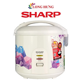 Nồi cơm điện nắp gài Sharp 1.8 lít KS-18TJV/"GR"/"LL" - Hàng chính hãng