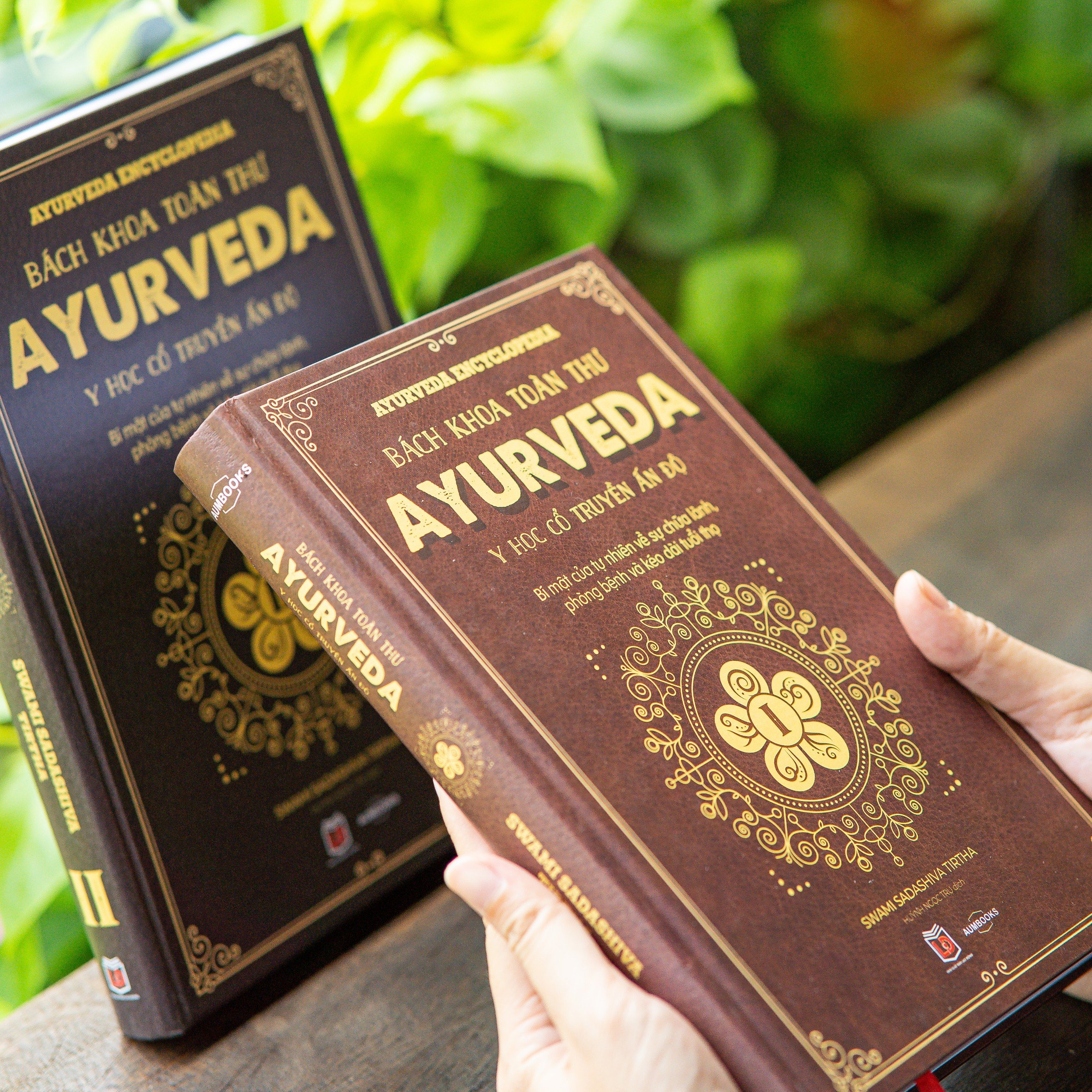 Combo sách Bách khoa toàn thư Ayurveda tập 1 tập 2 ( 2 cuốn, y học cổ truyền Ấn Độ ) - Hiệu sách Genbooks