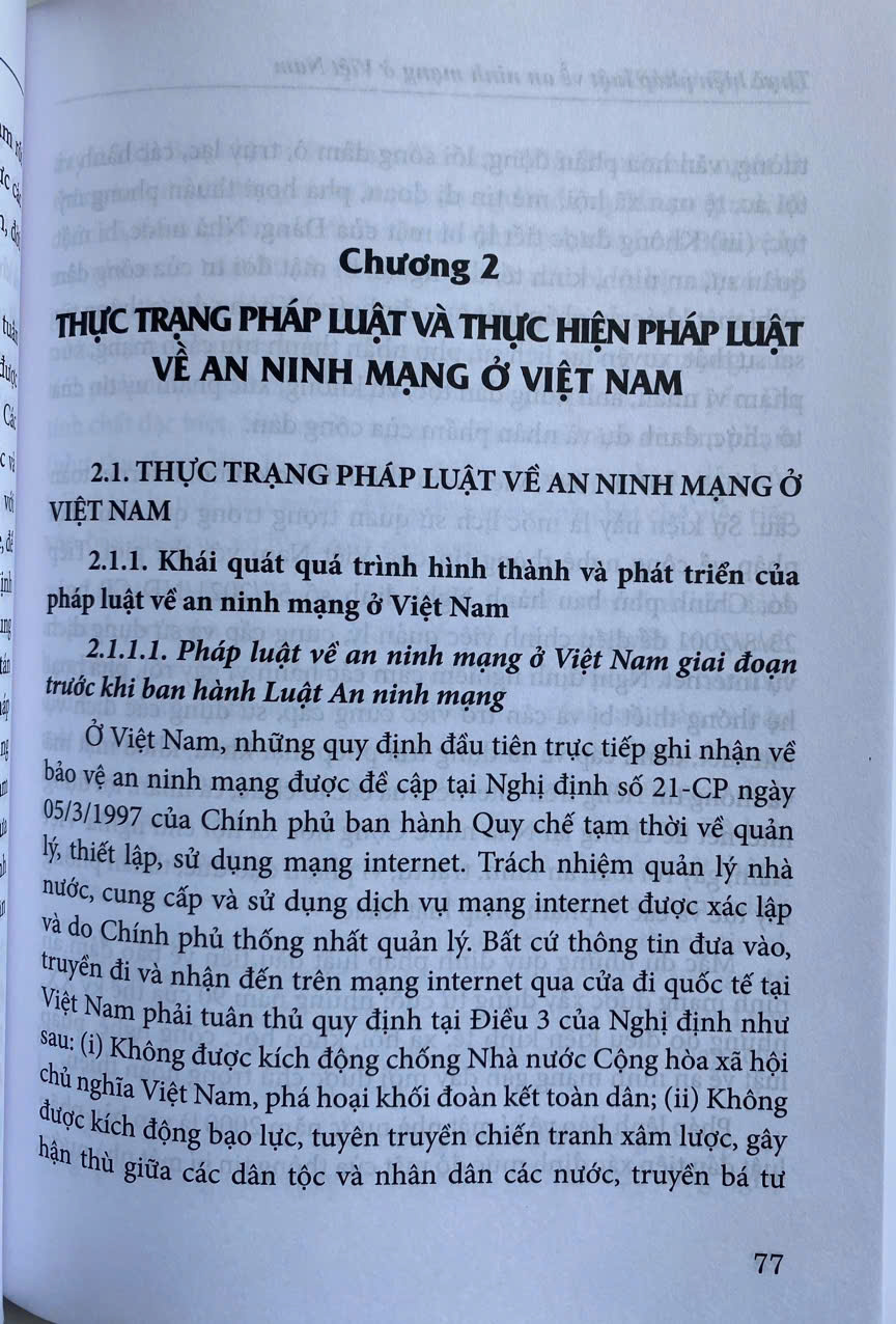 Thực Hiện Pháp Luật Về An Ninh Mạng Ở Việt Nam