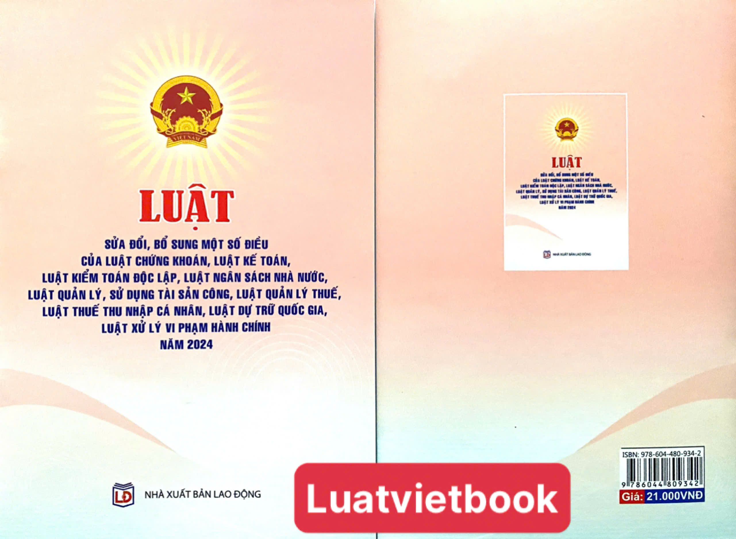 Luật Sửa Đổi, Bổ Sung Một Số Điều Của Luật Chứng Khoán, Luật Kế Toán, Luật Kiểm Toán Độc Lập, Luật Ngân Sách Nhà nước, Luật Quản Lý, Sử Dụng Tài Sản Công, Luật Quản Lý thuế, Luật Thuế Thu Nhập Cá Nhân, Luật Dự Trữ Quốc Gia, Luật Xử Lý Vi Phạm Hành Chính