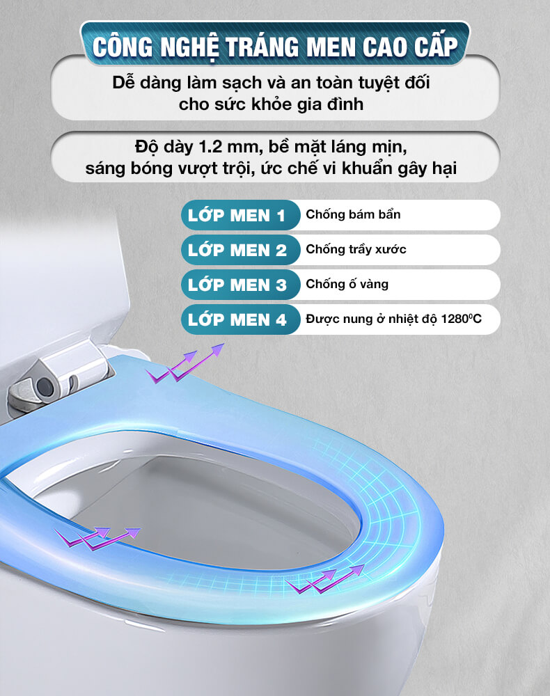 BỒN CẦU TREO TƯỜNG EUROVINTO CAO CẤP MÃ BM1004