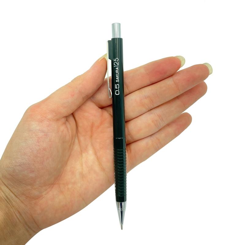 Bút Chì Bấm Sakura Mechanical 0.5mm - Màu Xanh Lá