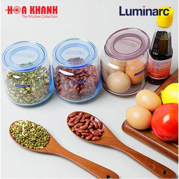 Hũ Thủy Tinh Luminarc Rondo Pink 1L - L0365