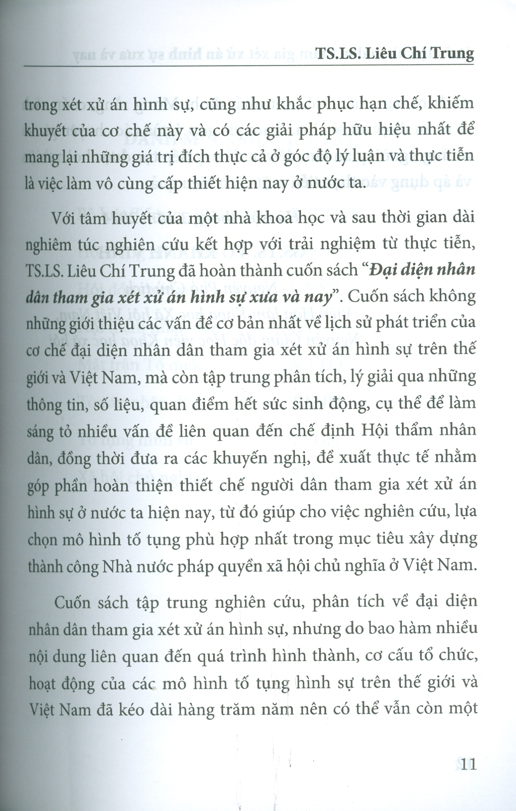 Đại Diện Nhân Dân Tham Gia Xét Xử Án Hình Sự Xưa Và Nay