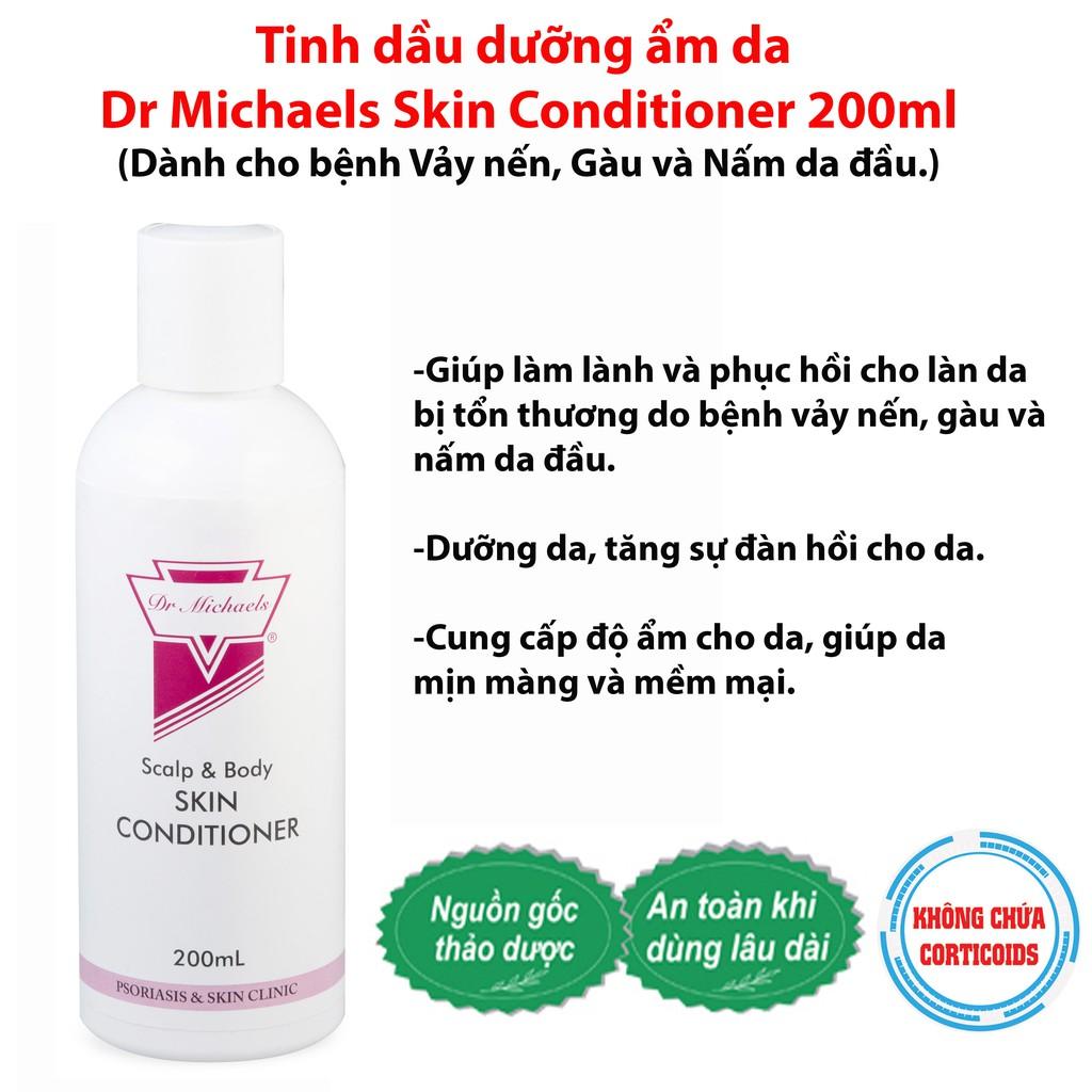 Bộ sản phẩm Dr Michaels dành cho da đầu bị Gàu ( Australia )