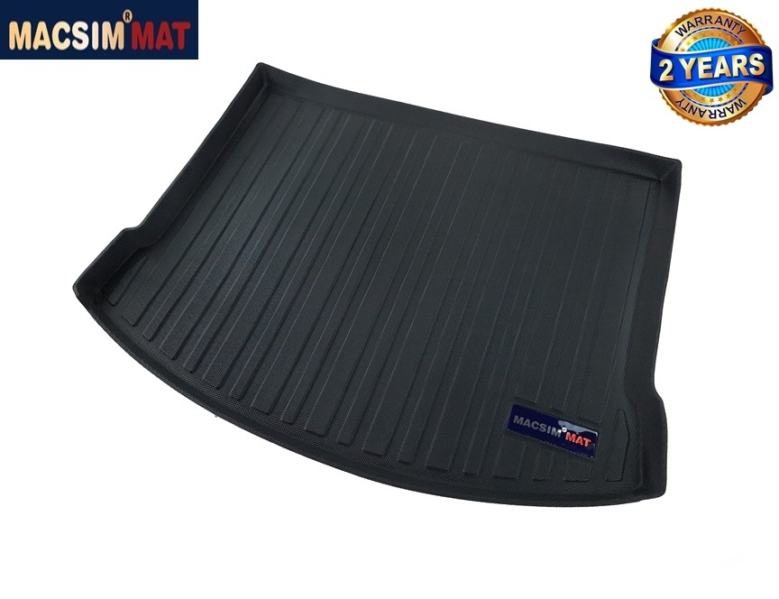 Thảm lót cốp xe ô tô Lincoln MKC 2015-2017 nhãn hiệu Macsim chất liệu TPV cao cấp màu đen(D0218)