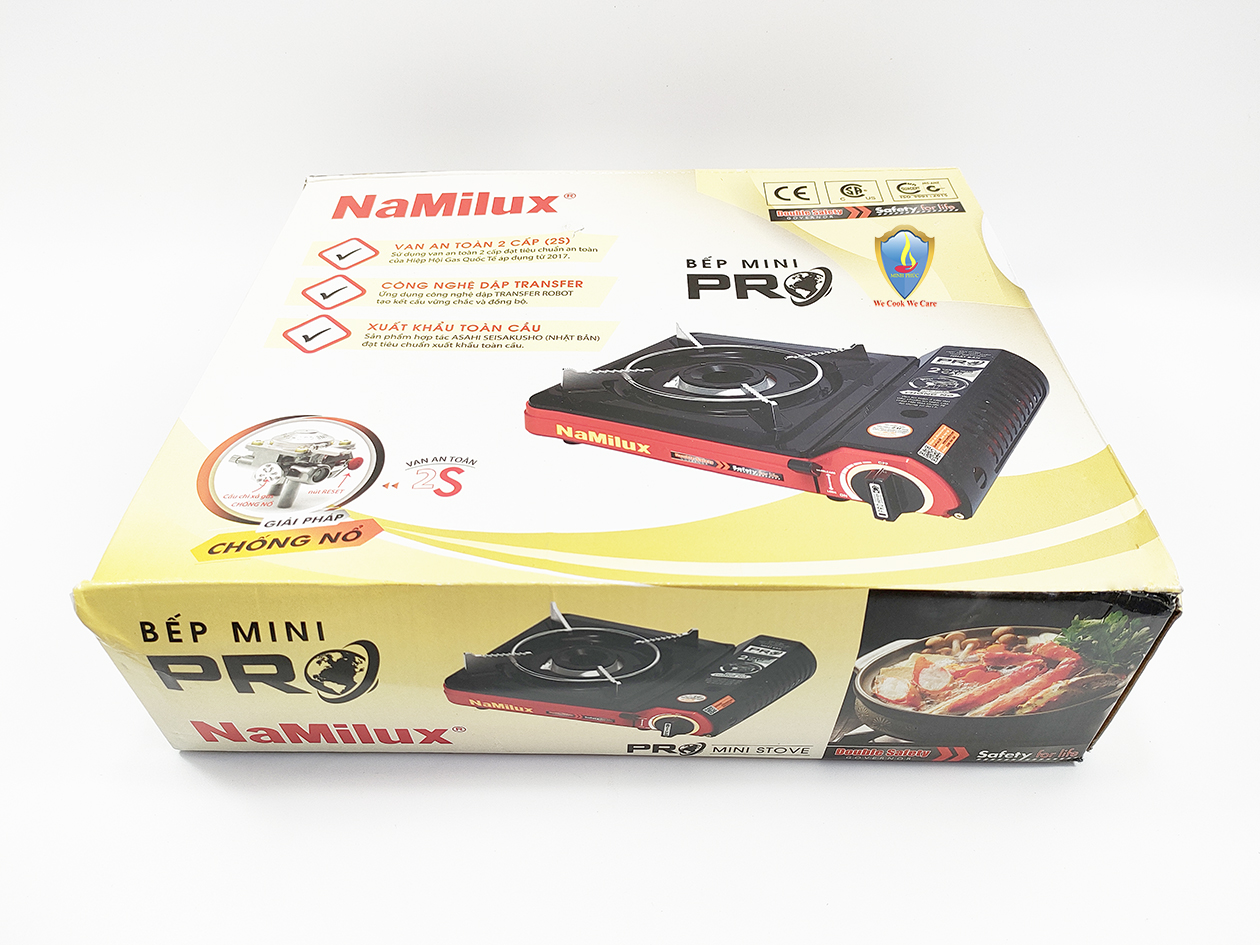 Bếp ga mini Namilux 2S Chống Nổ PL2021PF chính hãng