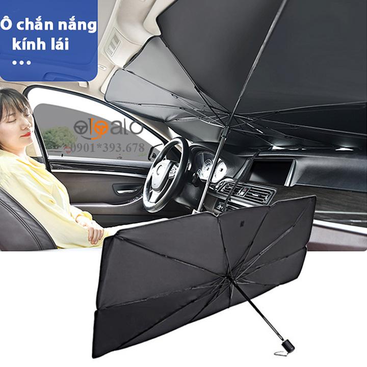 Ô dù che chắn nắng kính lái ô tô Honda CRV vải dù tráng nhôm cao cấp ODCKL