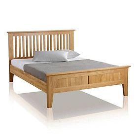 Giường đơn Bevel gỗ sồi