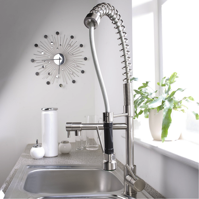 Vòi rửa chén nóng lạnh ATMOR AT62025S (HÀNG CHÍNH HÃNG)