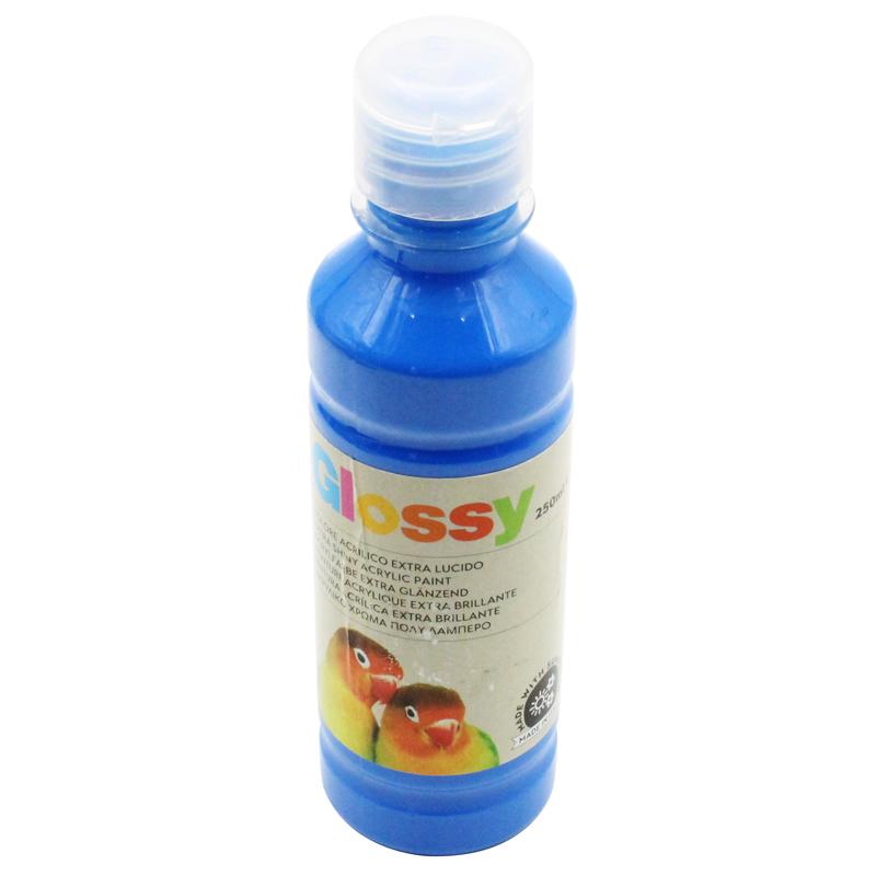 Chai Màu Acrylic Bóng 250ml PRIMO 428TAG250501 - Xanh Lam