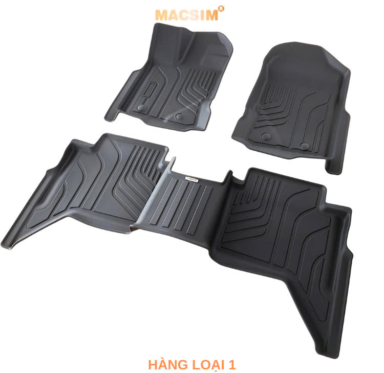 Thảm lót sàn 1 lớp sd3 Ford Ranger 2022+ Nhãn hiệu Macsim (Giảm giá nhưng chất lượng không giảm)