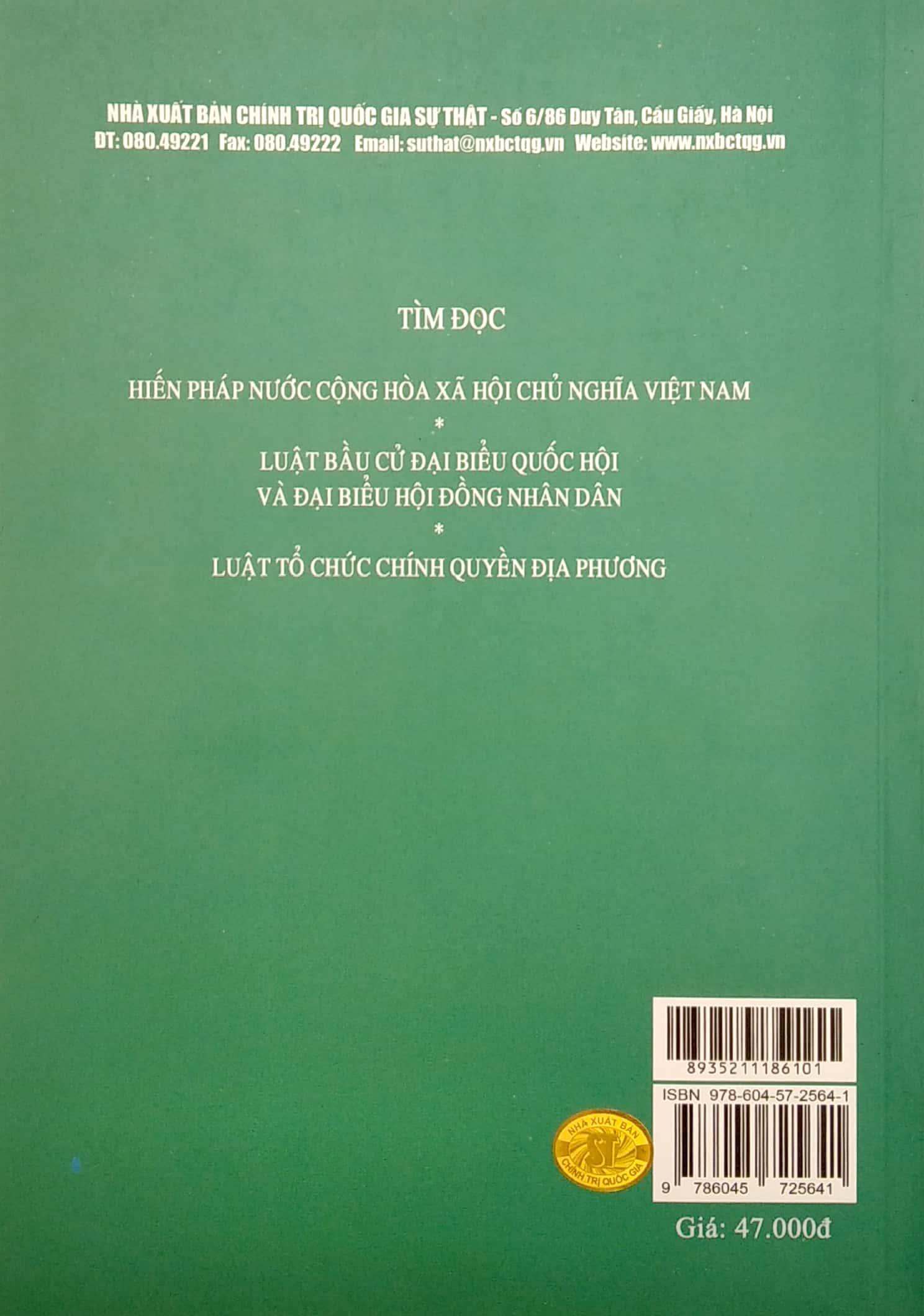 Cẩm Nang Dành Cho Đại Biểu Hội Đồng Nhân Dân Các Cấp
