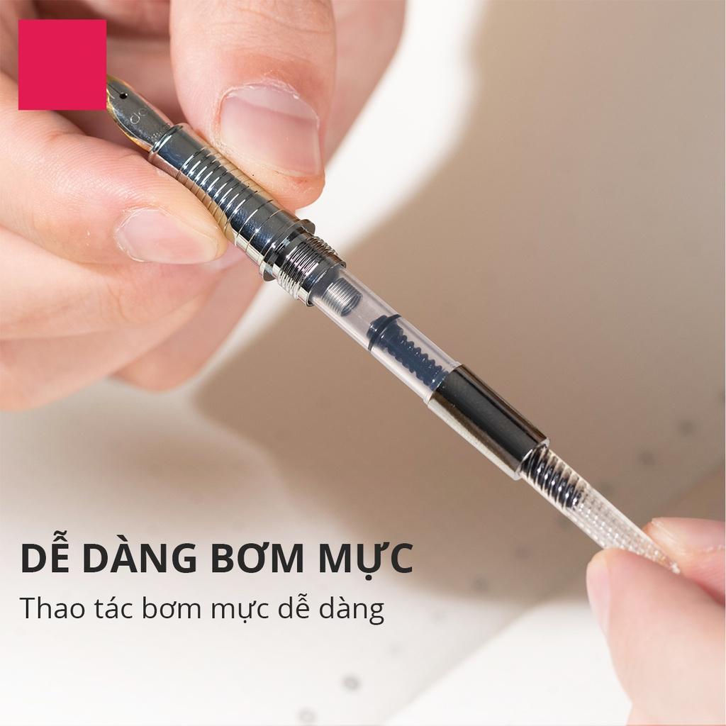 Bút Máy Kim Loại - Deli CQ893 - Màu Xanh Dương