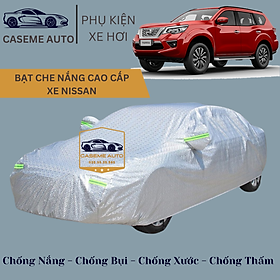[NISSAN] Bạt phủ xe ô tô tráng nhôm cao cấp các xe hãng NISSAN, 3 lớp chống nóng, chống thấm, chống bụi - Hàng Chính Hãng