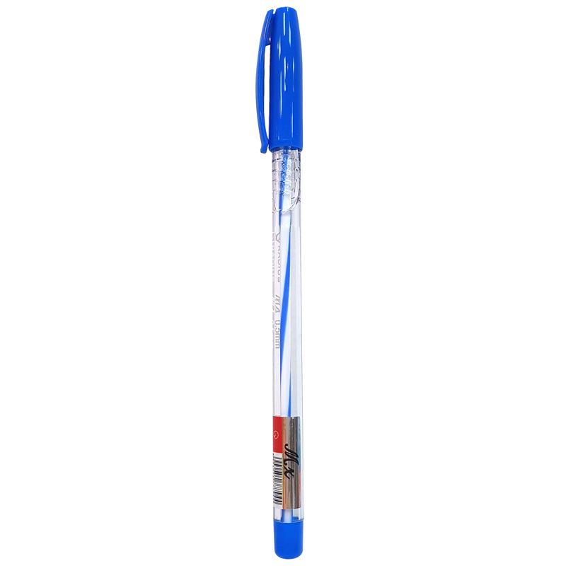 Vỉ 4 Bút Bi MX 0.5 mm Radius - Mực Xanh