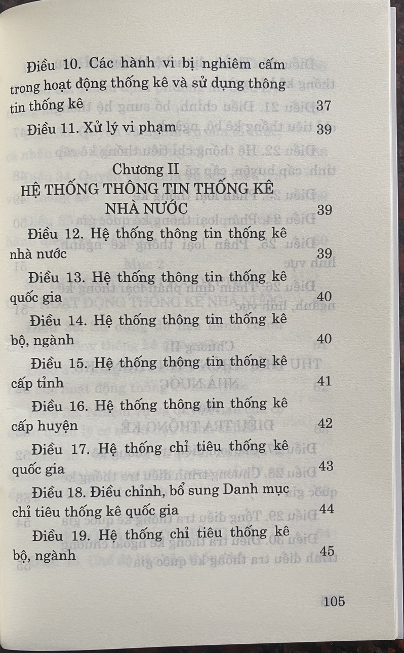 Luật Thống Kê Năm 2015 ( Sửa đổi, bổ sung năm 2021 )