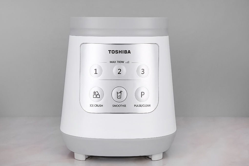 Máy xay sinh tố đa năng Toshiba BL-70PR1NV - Dung tích 1.5L - 2 cối - Chức năng xay đá- Công suất 700W - Hàng chính hãng, bảo hành 12 tháng, chất lượng Nhật Bản