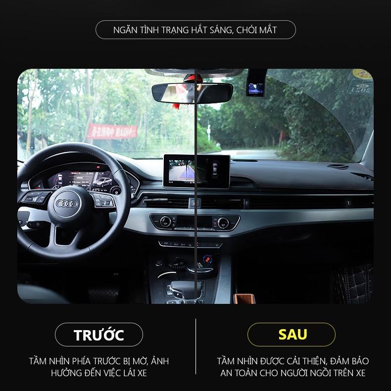 Thảm taplo ô tô Accent 2018 - 2019 loại da vân cacbon chống nắng, chống nứt vỡ taplo, thảm taplo Hyundai Accent