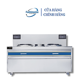 [CỬA HÀNG CHÍNH HÃNG] Bếp từ công nghiệp đôi 12KWx2 mặt lõm Fushimavina