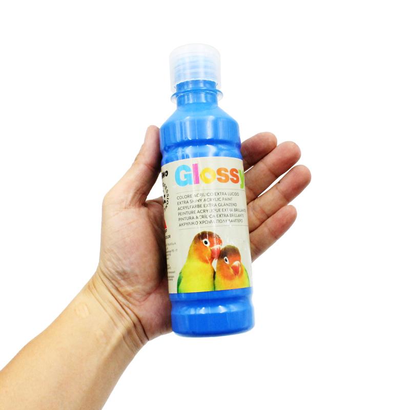 Chai Màu Acrylic Bóng 250ml PRIMO 428TAG250501 - Xanh Lam