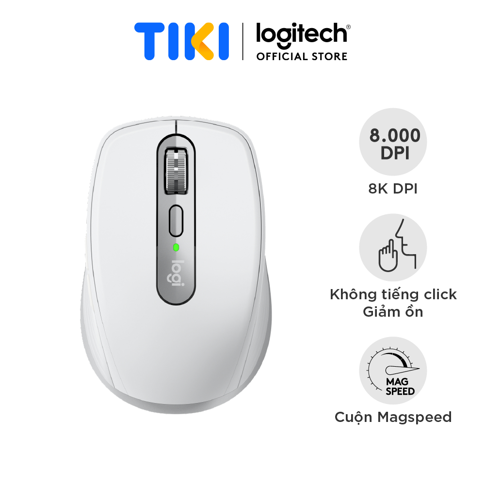 Chuột không dây Logitech MX Anywhere 3S Wireless/ Bluetooth - Hàng chính hãng