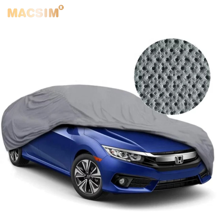 Bạt phủ ô tô chất liệu vải không dệt cao cấp thương hiệu MACSIM dành cho BMW X4 màu ghi - sử dụng trong nhà, ngoài trời