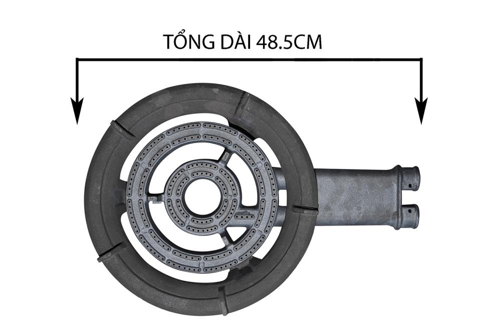 Bếp Gas Công Nghiệp Chuyên Dụng Hầm Chiên Kho OWANI WN-280C Sơn Tĩnh Điện Loại To 5 Chân - Hàng Chính Hãng