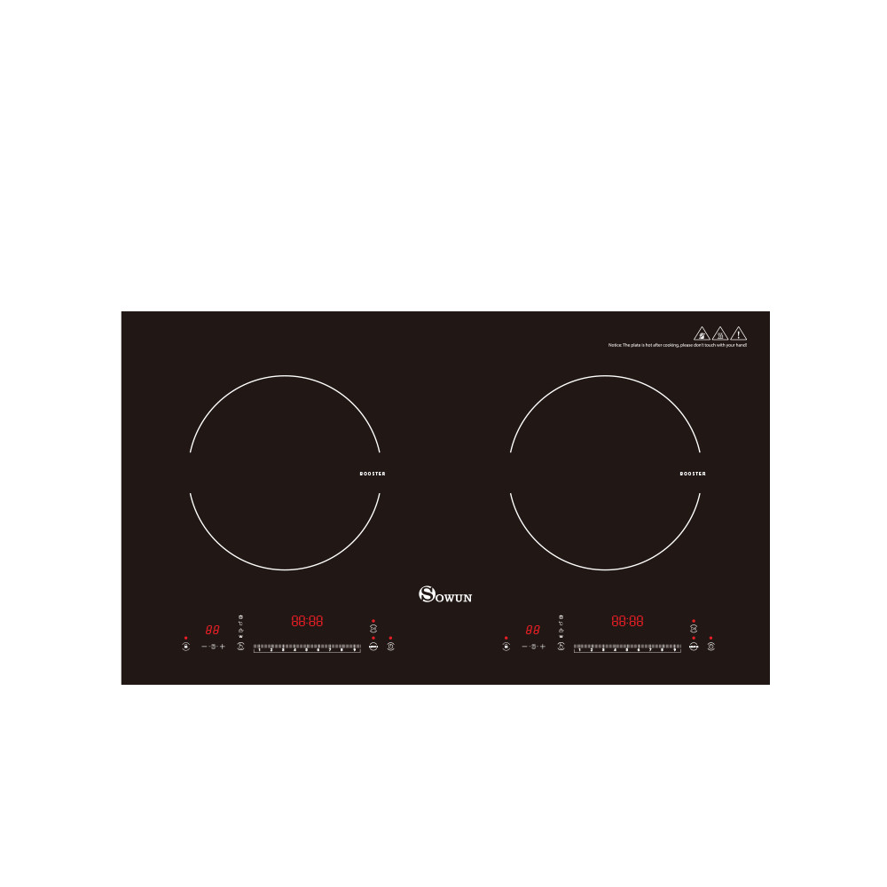 Bếp Điện Từ Đôi Nhập Khẩu SOWUN SW1220 ,Mặt Kính CERAMIC Cao Cấp Chịu Được Nhiệt Độ Cao