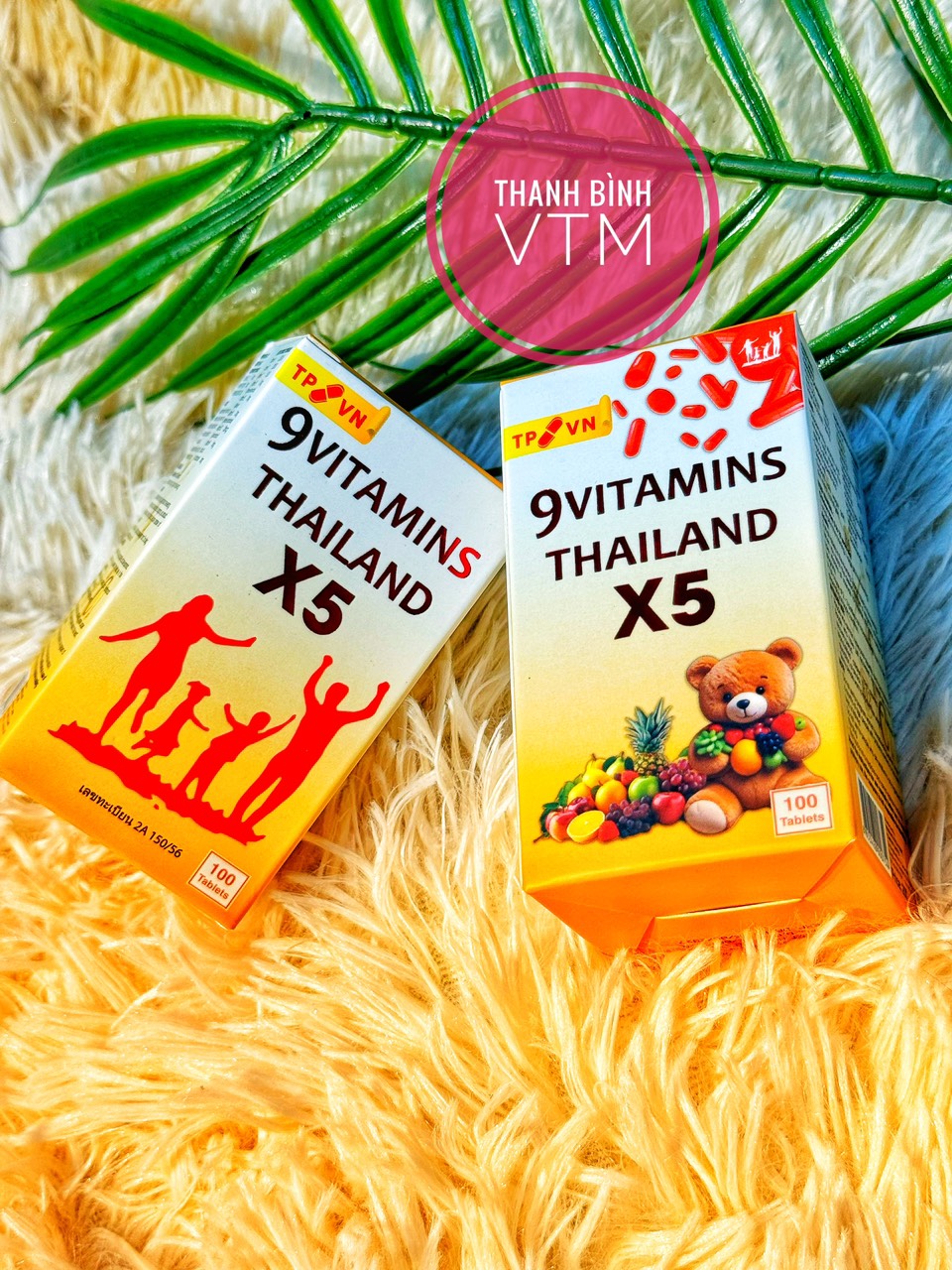 Vitamin TP X5 Thái Lan Viên Uống Hỗ Trợ Tăng Cân, Ăn Ngon, Cải Thiện Cân Nặng 100 Viên