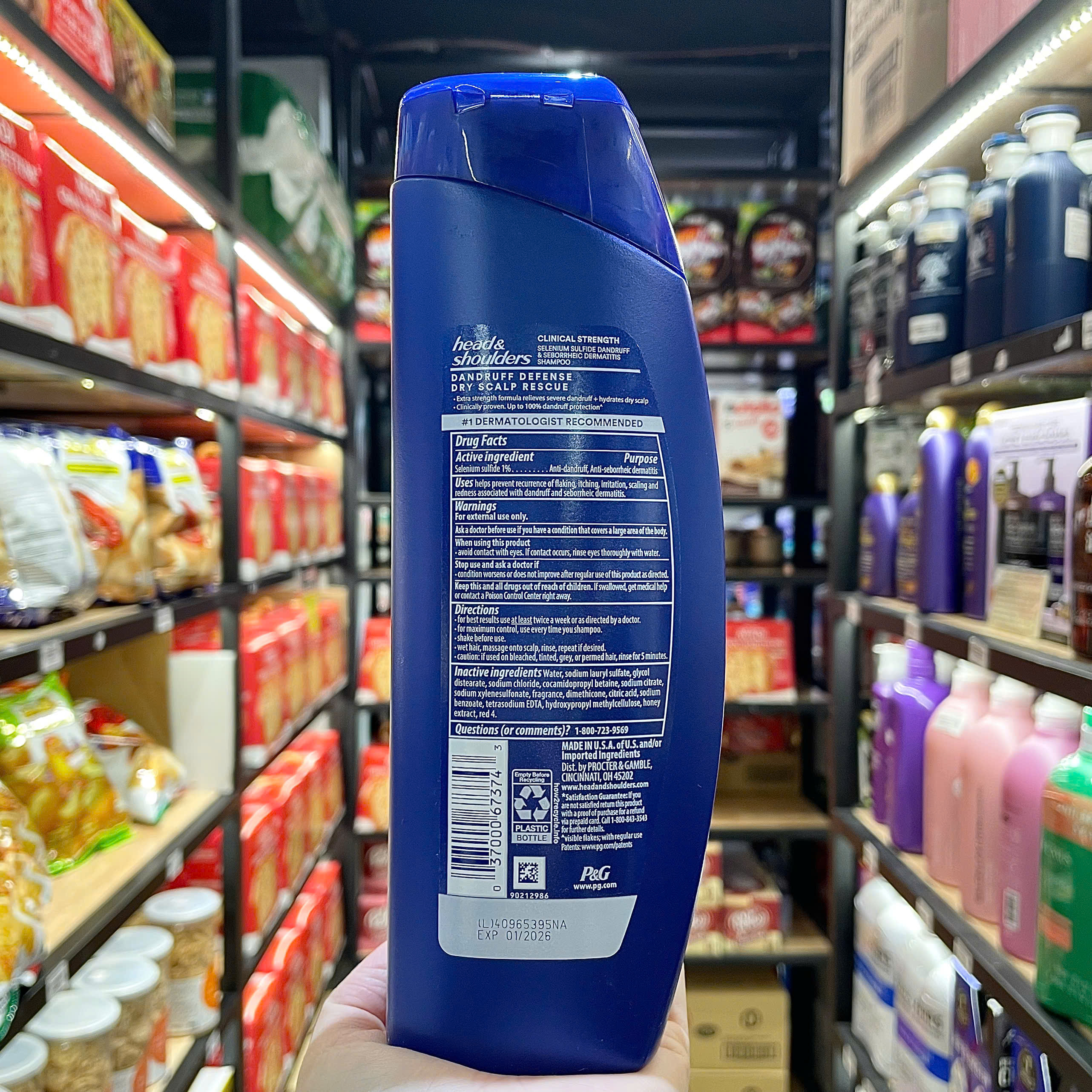 Dầu gội đầu Head&Shoulders Clinical Strength Shampoo