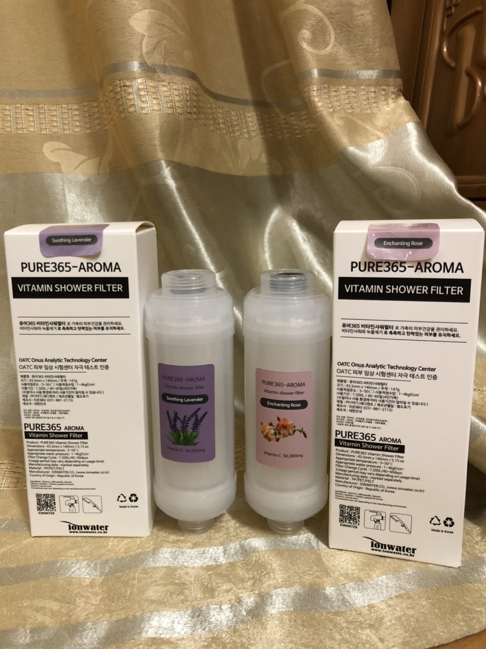 Lọc nước vòi sen Vitamin C ionwater PURE365-AROMA