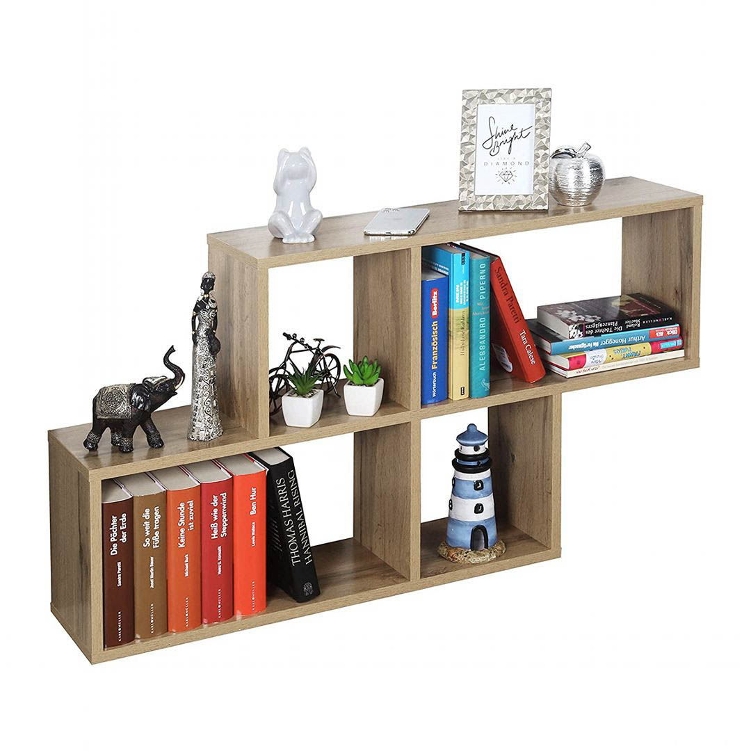 Giá sách treo tường đẹp nhỏ gọn SMLIFE Wapol