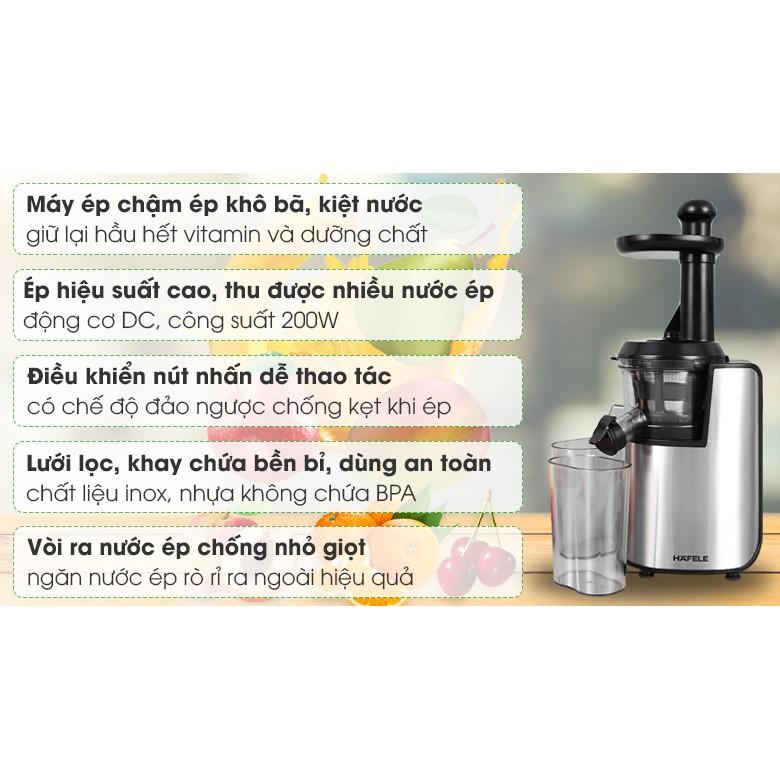 Máy ép chậm Hafele GS-133N - Hàng Chính Hãng (535.43.811)