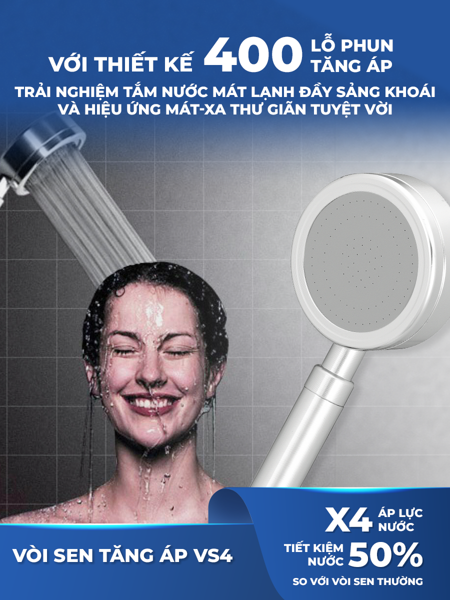Vòi Sen Tăng Áp Luva VS4