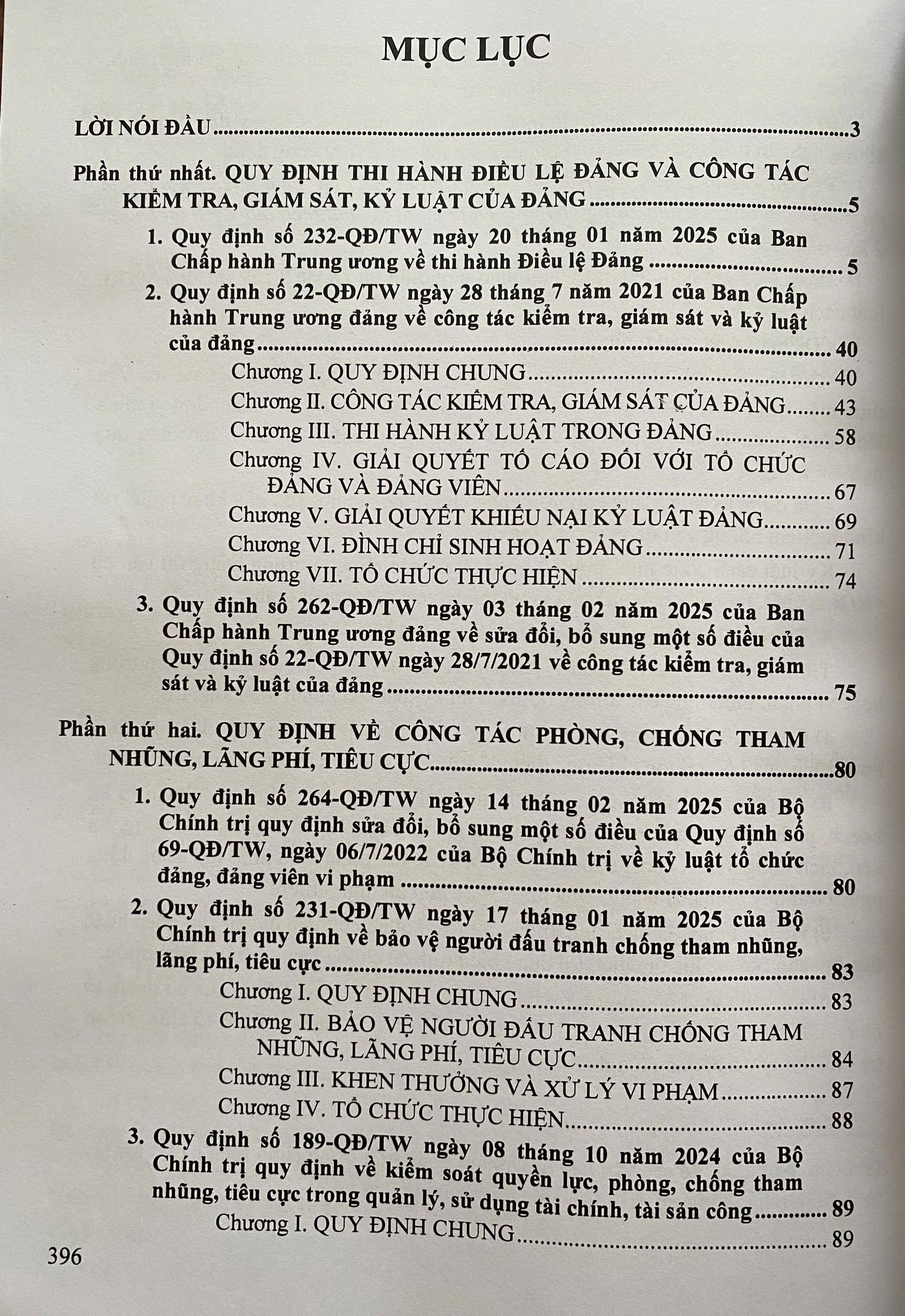 Hướng Dẫn Thực Hiện Công Tác Kiểm Tra, Giám Sát và Kỷ Luật Của Đảng Đối Với Các Tổ Chức Đảng Và Đảng Viên